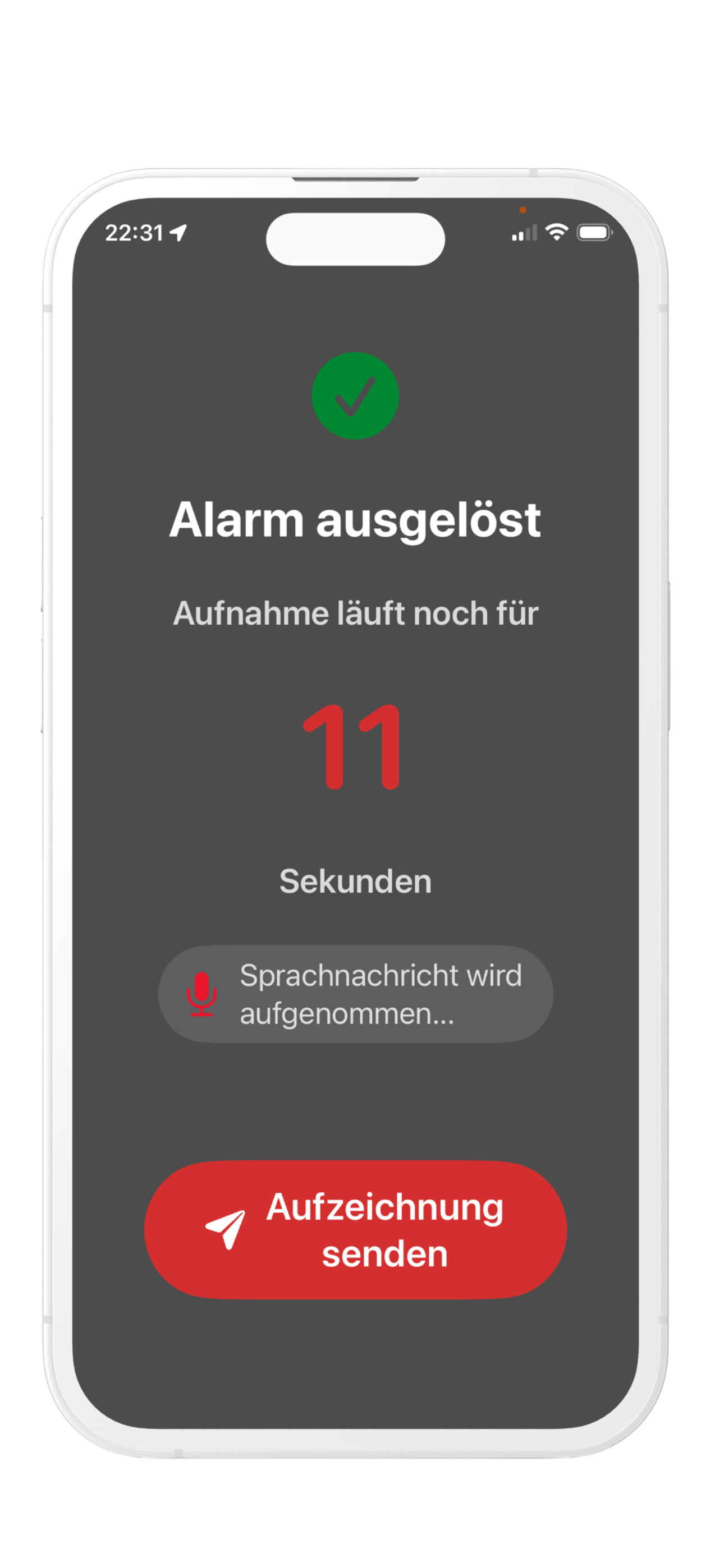 Alarmierung in Echtzeit